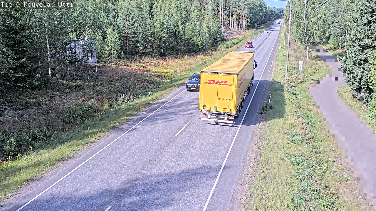 Weather Camera Image Road 6 Kouvola, Utti_YPS, Kouvola, Kymenlaakso