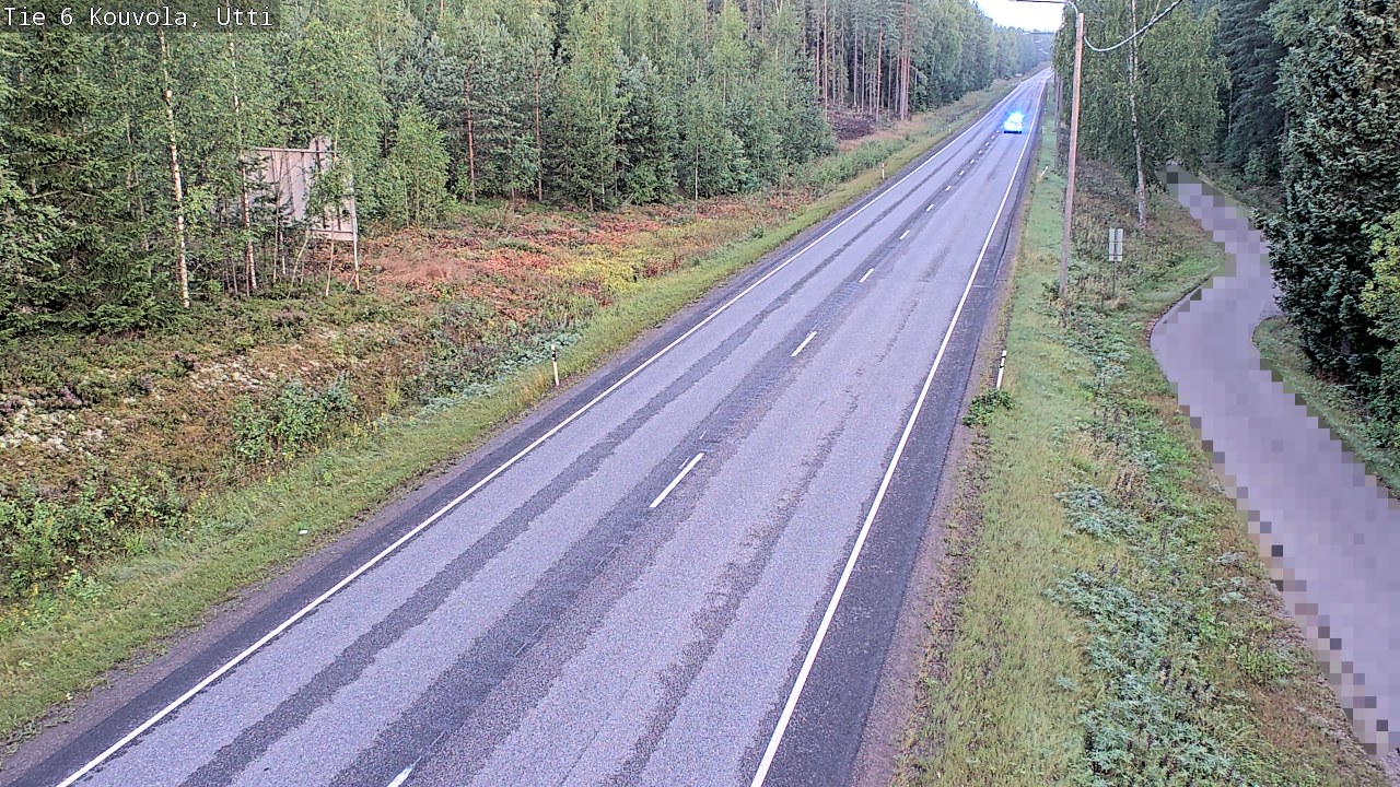 Weather Camera Image Road 6 Kouvola, Utti_YPS, Kouvola, Kymenlaakso
