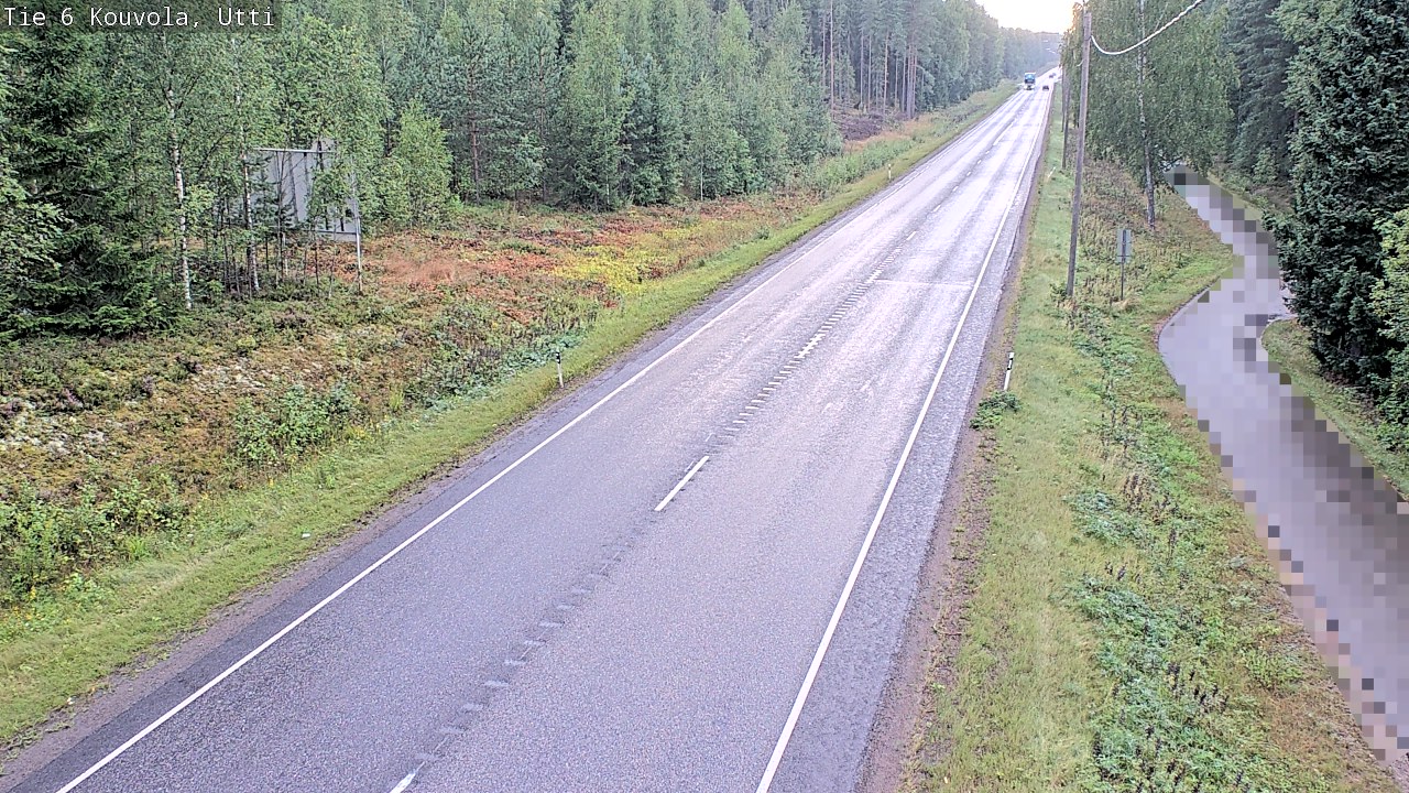 Weather Camera Image Road 6 Kouvola, Utti_YPS, Kouvola, Kymenlaakso