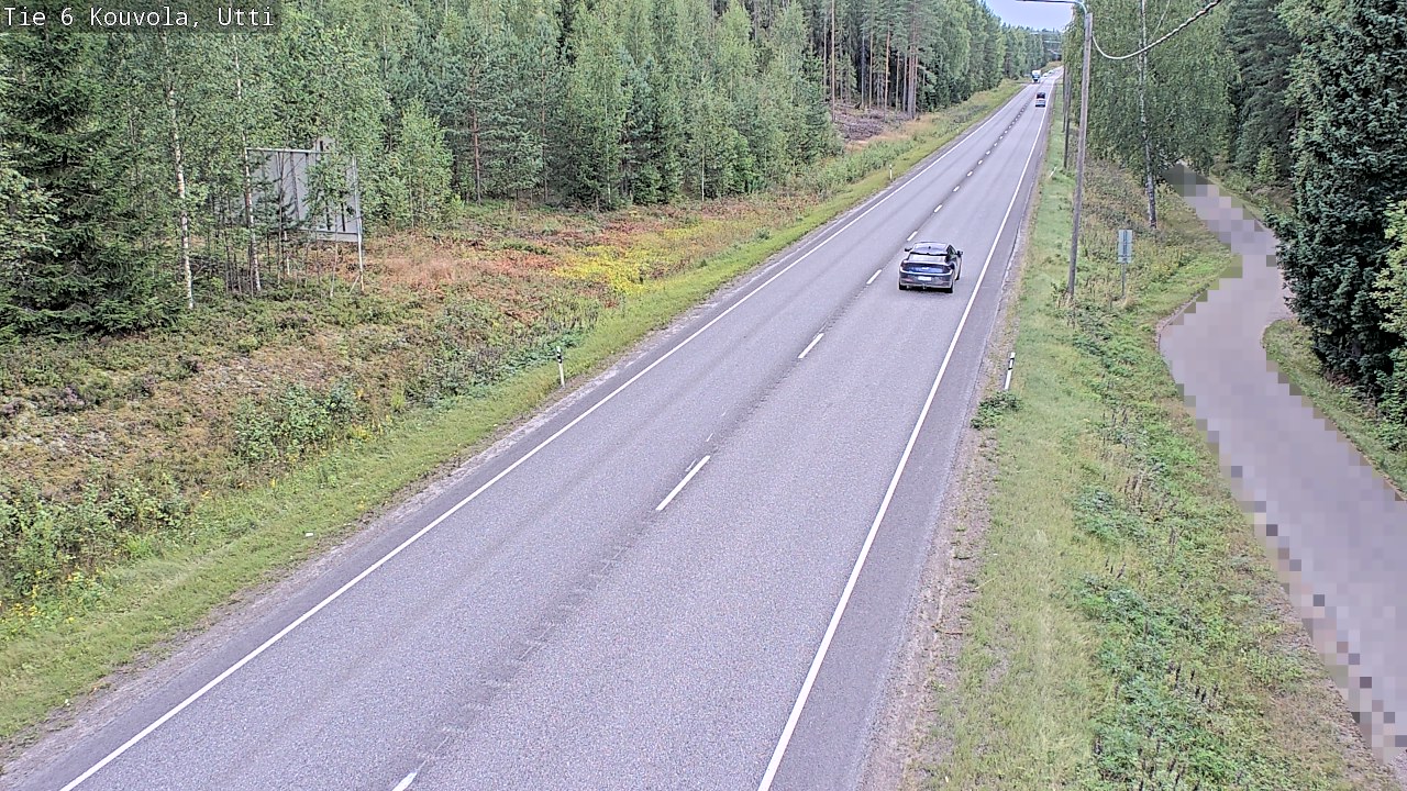 Weather Camera Image Road 6 Kouvola, Utti_YPS, Kouvola, Kymenlaakso