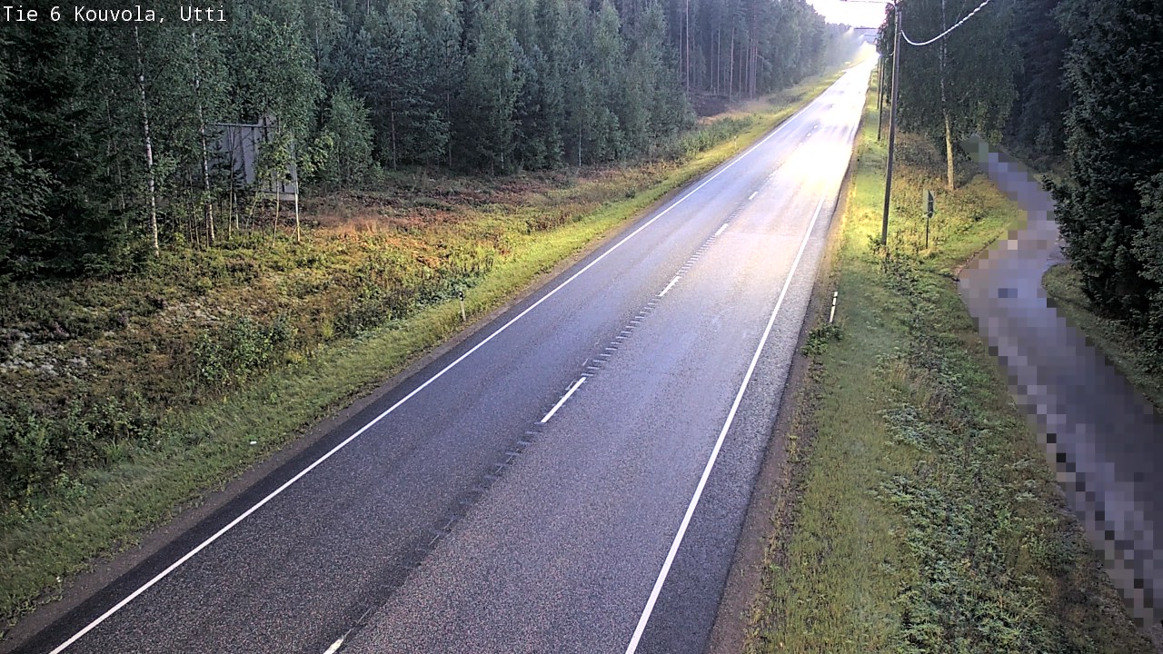 Weather Camera Image Road 6 Kouvola, Utti_YPS, Kouvola, Kymenlaakso