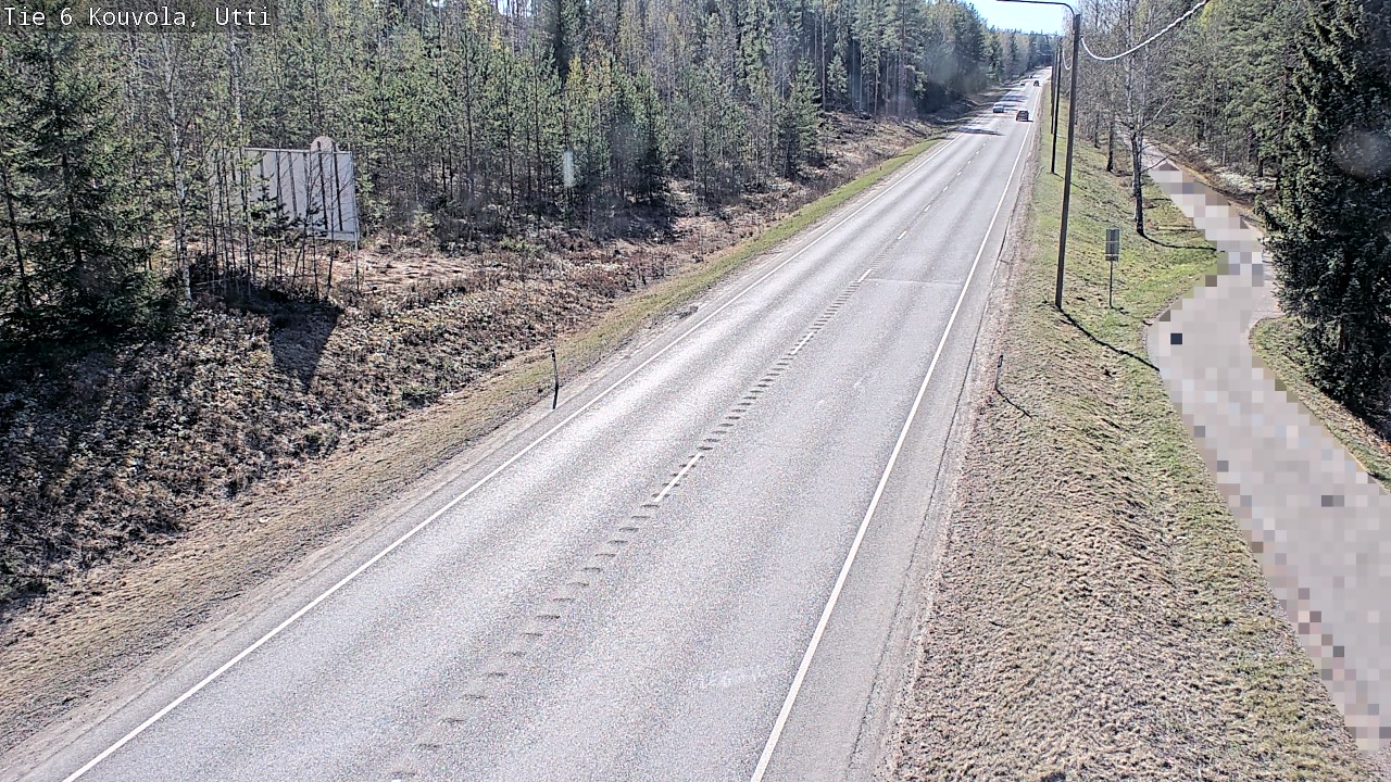 Weather Camera Image Väg 6 Kouvola, Uttis_YPS, Kouvola, Kymenlaakso