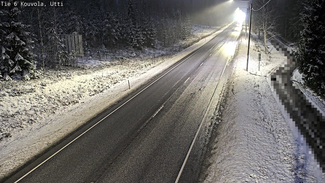 Weather Camera Image Väg 6 Kouvola, Uttis_YPS, Kouvola, Kymenlaakso