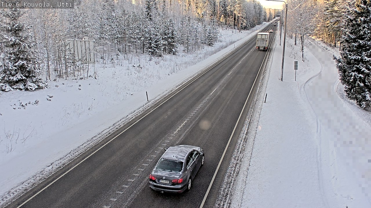 Weather Camera Image Road 6 Kouvola, Utti_YPS, Kouvola, Kymenlaakso