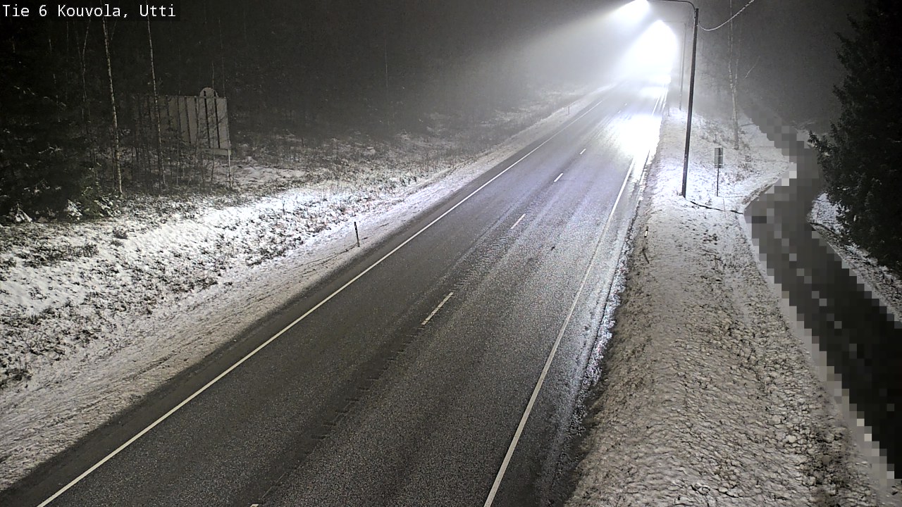 Weather Camera Image Väg 6 Kouvola, Uttis_YPS, Kouvola, Kymenlaakso