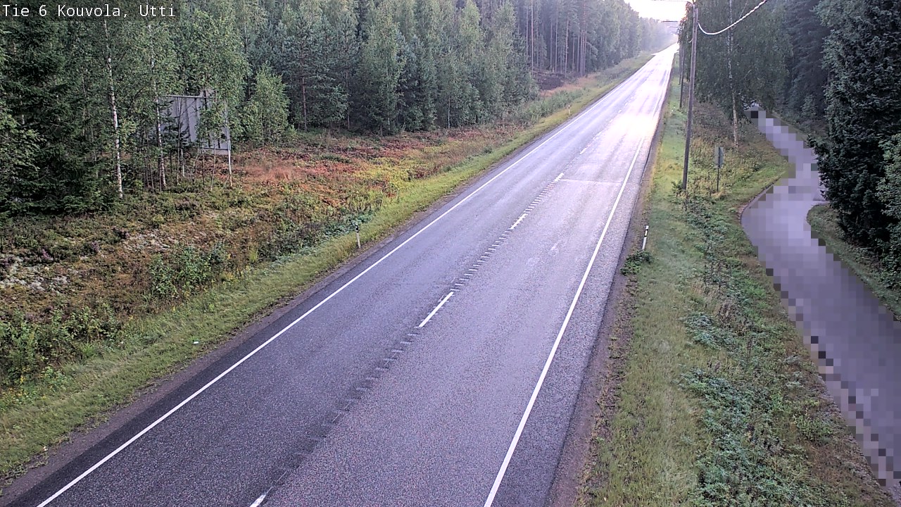 Weather Camera Image Road 6 Kouvola, Utti_YPS, Kouvola, Kymenlaakso
