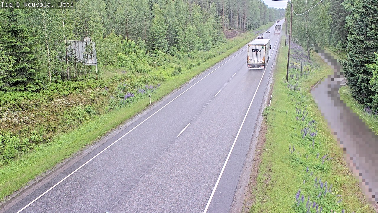 Weather Camera Image Road 6 Kouvola, Utti_YPS, Kouvola, Kymenlaakso