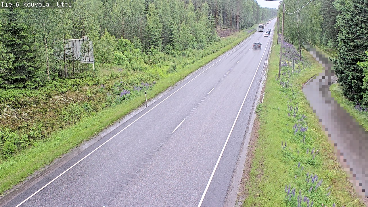 Weather Camera Image Väg 6 Kouvola, Uttis_YPS, Kouvola, Kymenlaakso