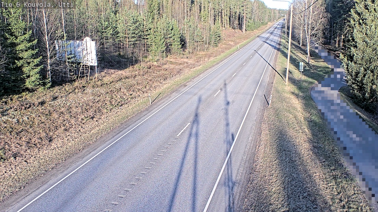 Weather Camera Image Road 6 Kouvola, Utti_YPS, Kouvola, Kymenlaakso