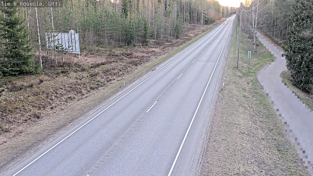 Weather Camera Image Väg 6 Kouvola, Uttis_YPS, Kouvola, Kymenlaakso