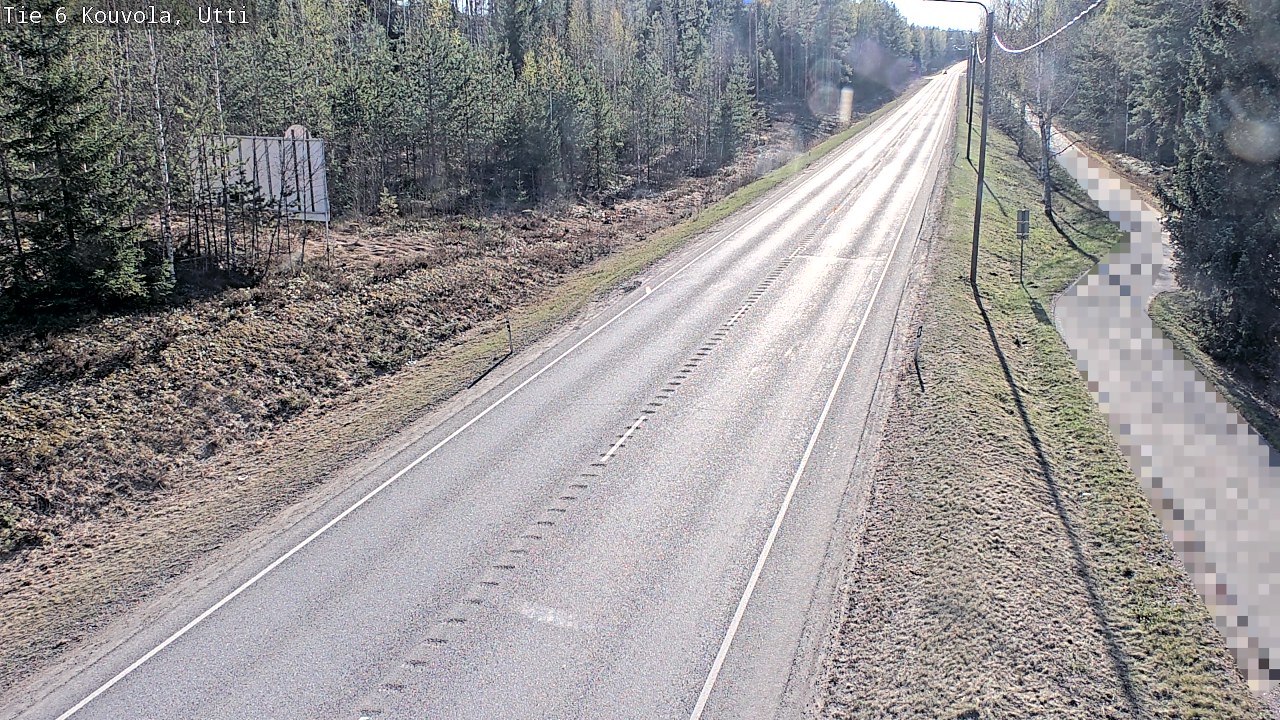 Weather Camera Image Väg 6 Kouvola, Uttis_YPS, Kouvola, Kymenlaakso