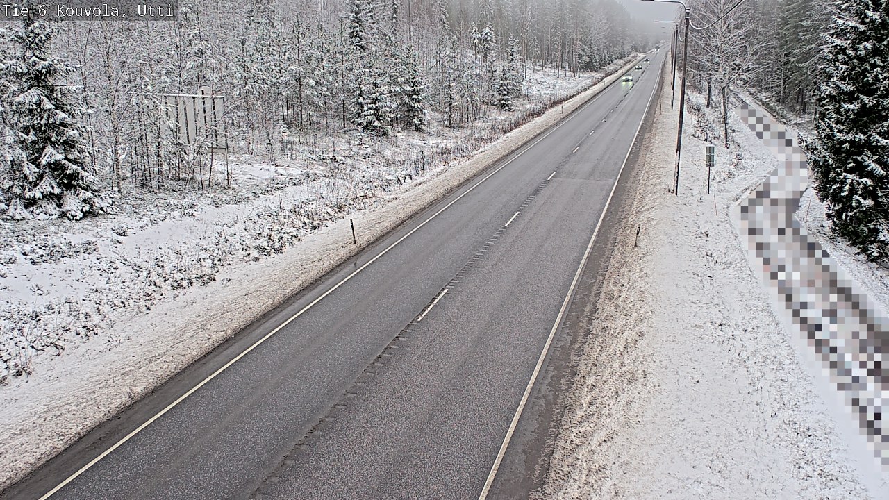 Weather Camera Image Väg 6 Kouvola, Uttis_YPS, Kouvola, Kymenlaakso
