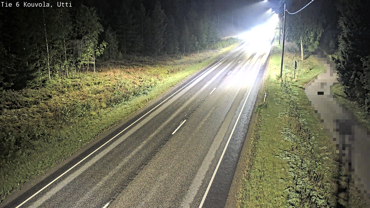 Weather Camera Image Road 6 Kouvola, Utti_YPS, Kouvola, Kymenlaakso