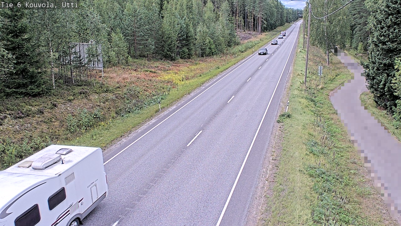 Weather Camera Image Road 6 Kouvola, Utti_YPS, Kouvola, Kymenlaakso
