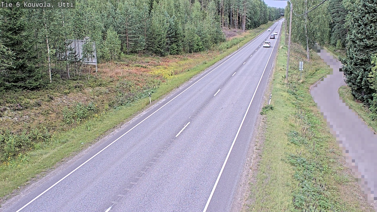 Weather Camera Image Road 6 Kouvola, Utti_YPS, Kouvola, Kymenlaakso