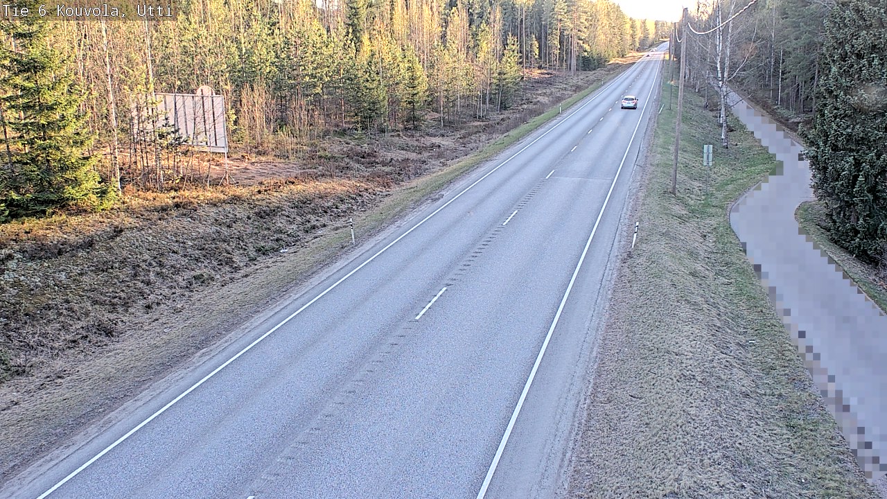 Weather Camera Image Väg 6 Kouvola, Uttis_YPS, Kouvola, Kymenlaakso