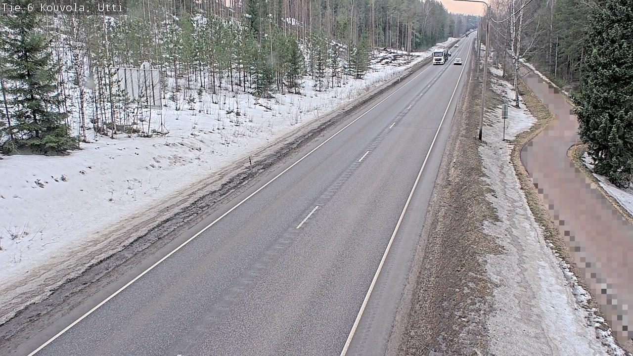 Weather Camera Image Road 6 Kouvola, Utti_YPS, Kouvola, Kymenlaakso