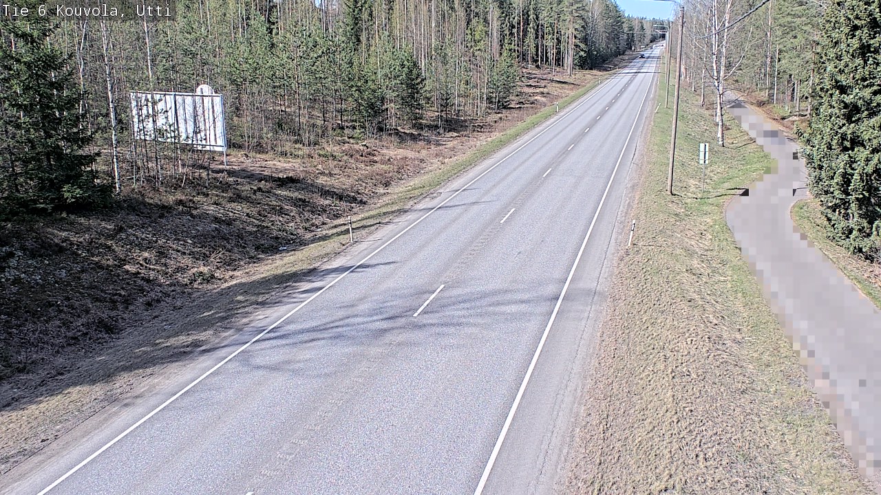 Weather Camera Image Road 6 Kouvola, Utti_YPS, Kouvola, Kymenlaakso