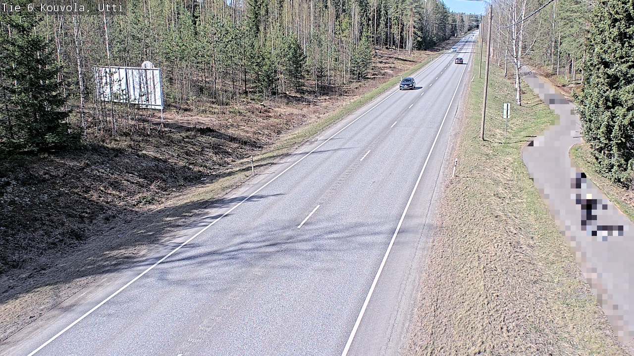 Weather Camera Image Road 6 Kouvola, Utti_YPS, Kouvola, Kymenlaakso