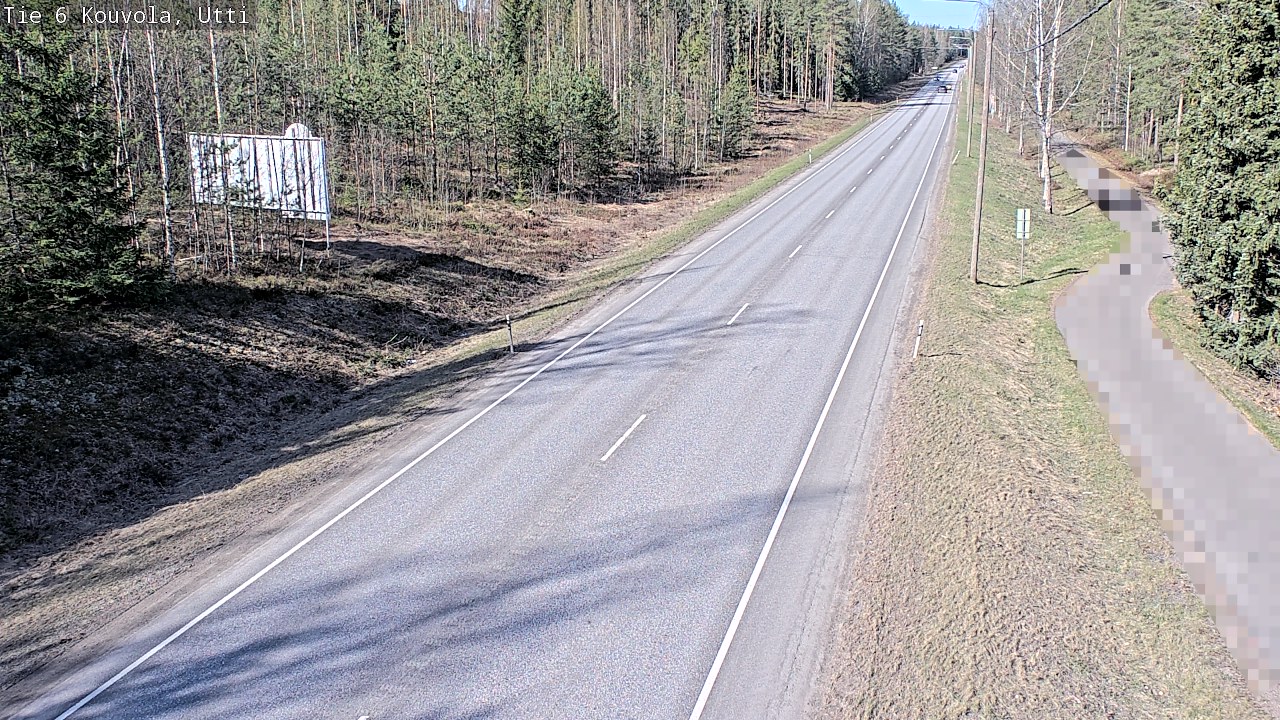 Weather Camera Image Road 6 Kouvola, Utti_YPS, Kouvola, Kymenlaakso