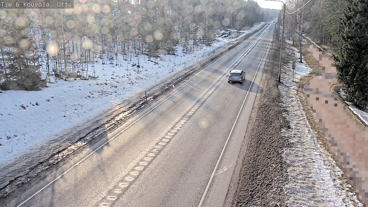 Weather Camera Image Road 6 Kouvola, Utti_YPS, Kouvola, Kymenlaakso