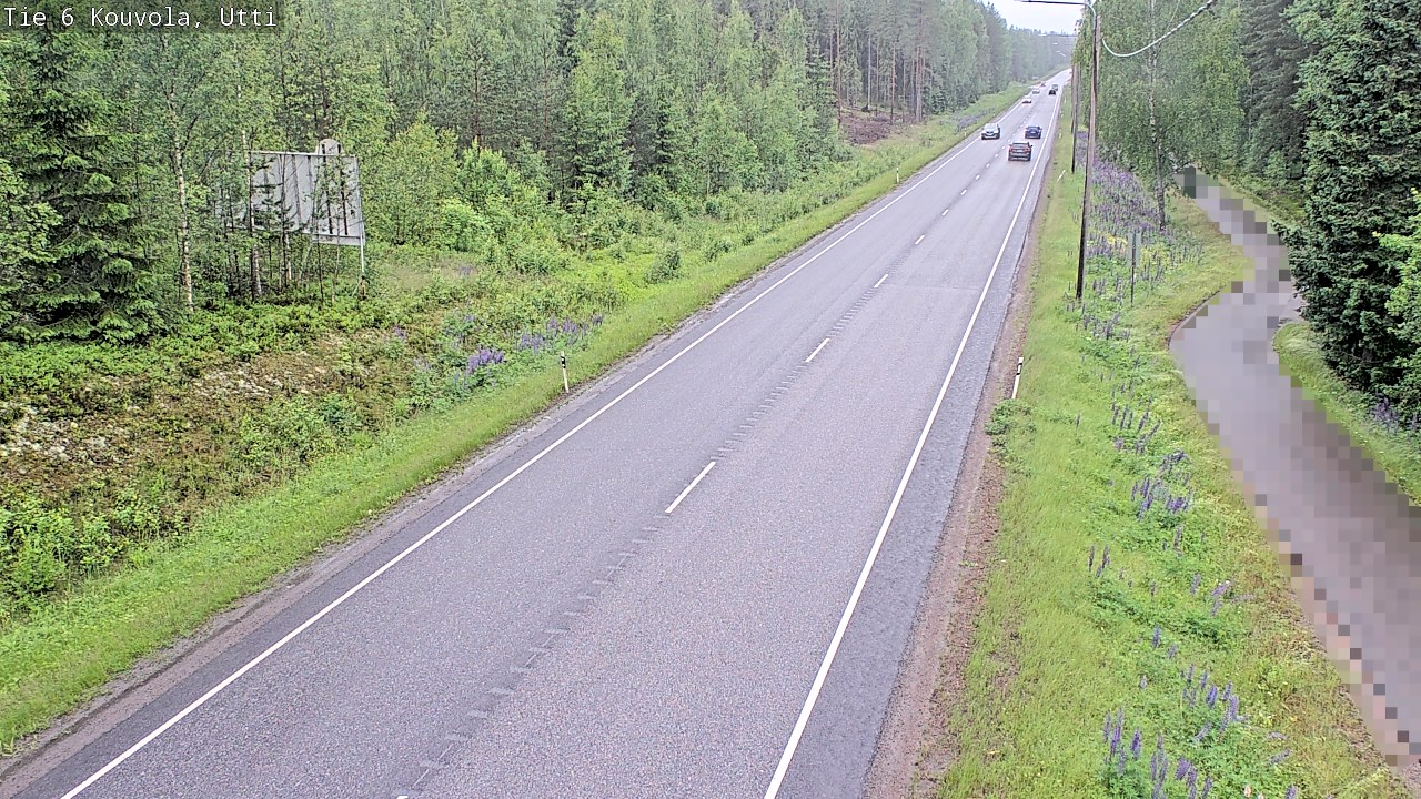 Weather Camera Image Road 6 Kouvola, Utti_YPS, Kouvola, Kymenlaakso