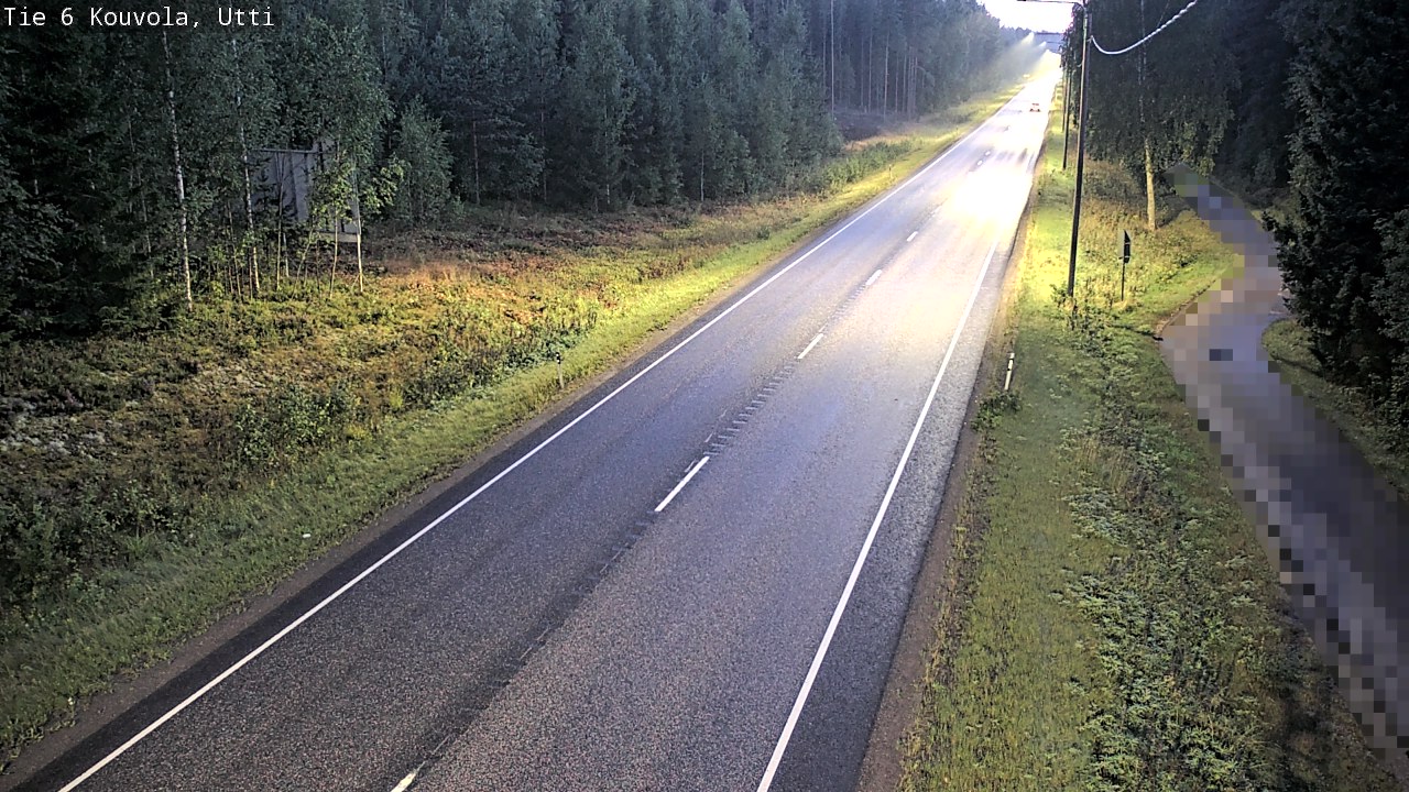 Weather Camera Image Road 6 Kouvola, Utti_YPS, Kouvola, Kymenlaakso