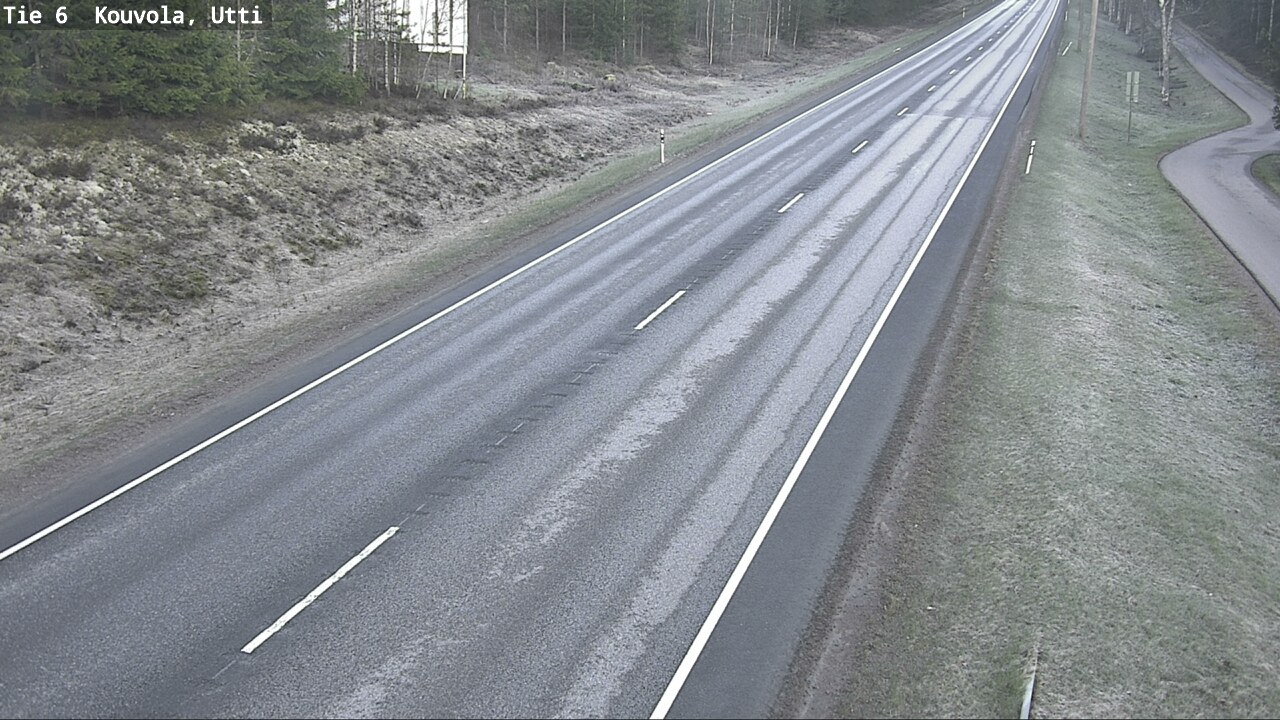 Weather Camera Image Road 6 Kouvola, Utti_YPS, Kouvola, Kymenlaakso