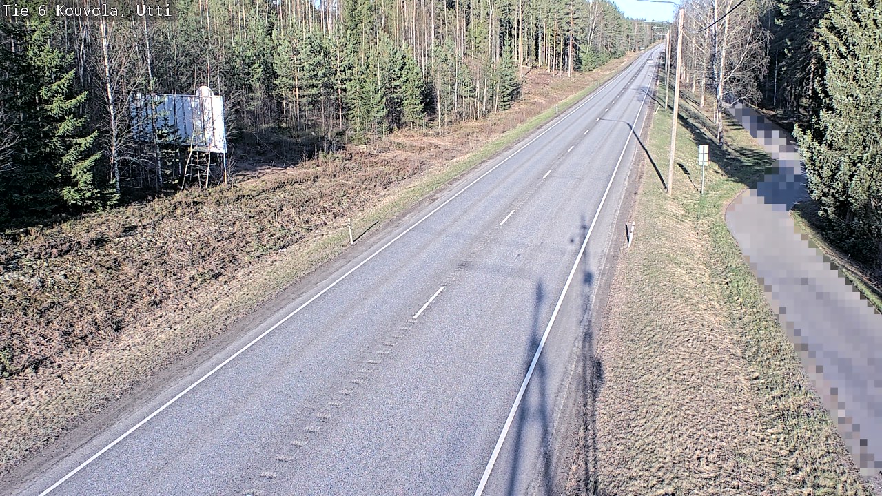 Weather Camera Image Road 6 Kouvola, Utti_YPS, Kouvola, Kymenlaakso