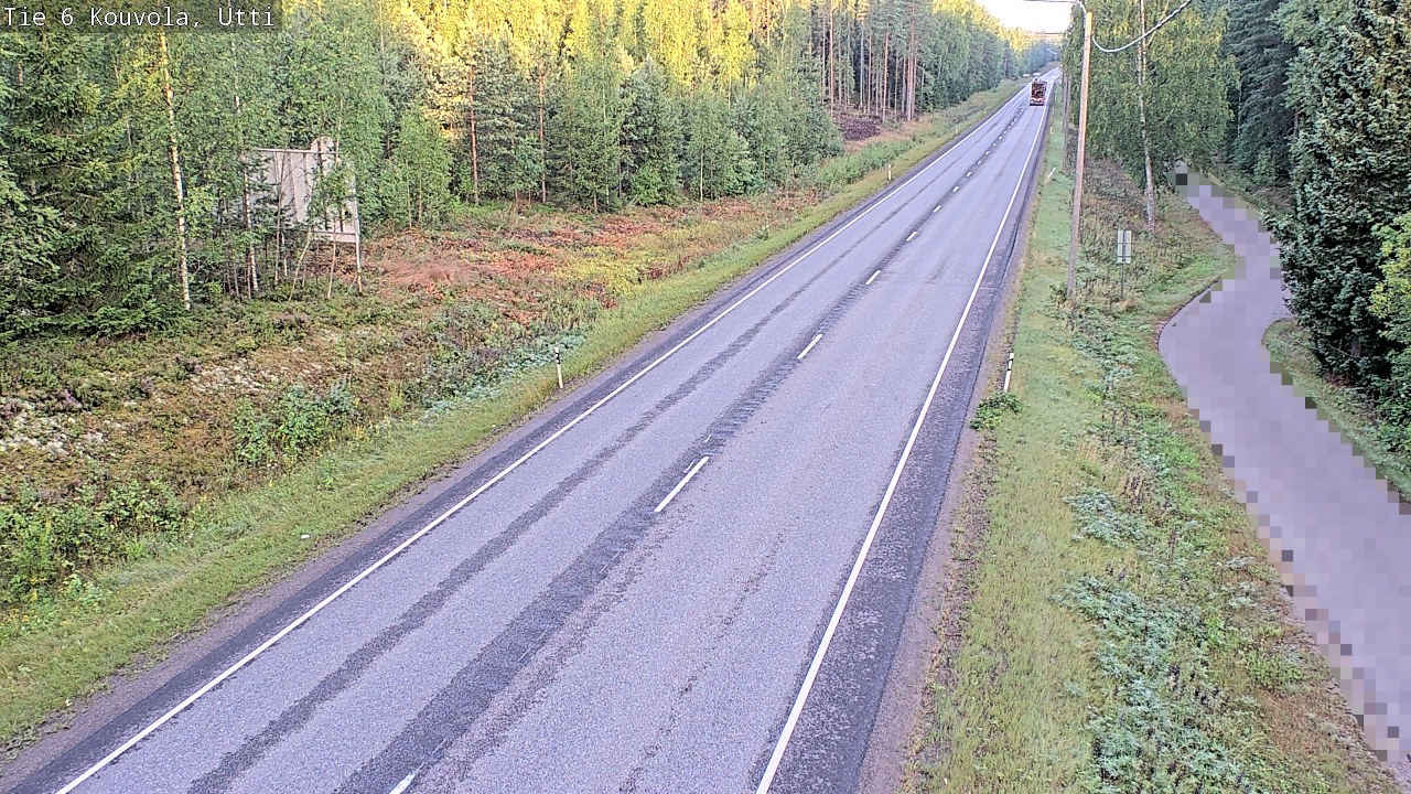 Weather Camera Image Road 6 Kouvola, Utti_YPS, Kouvola, Kymenlaakso
