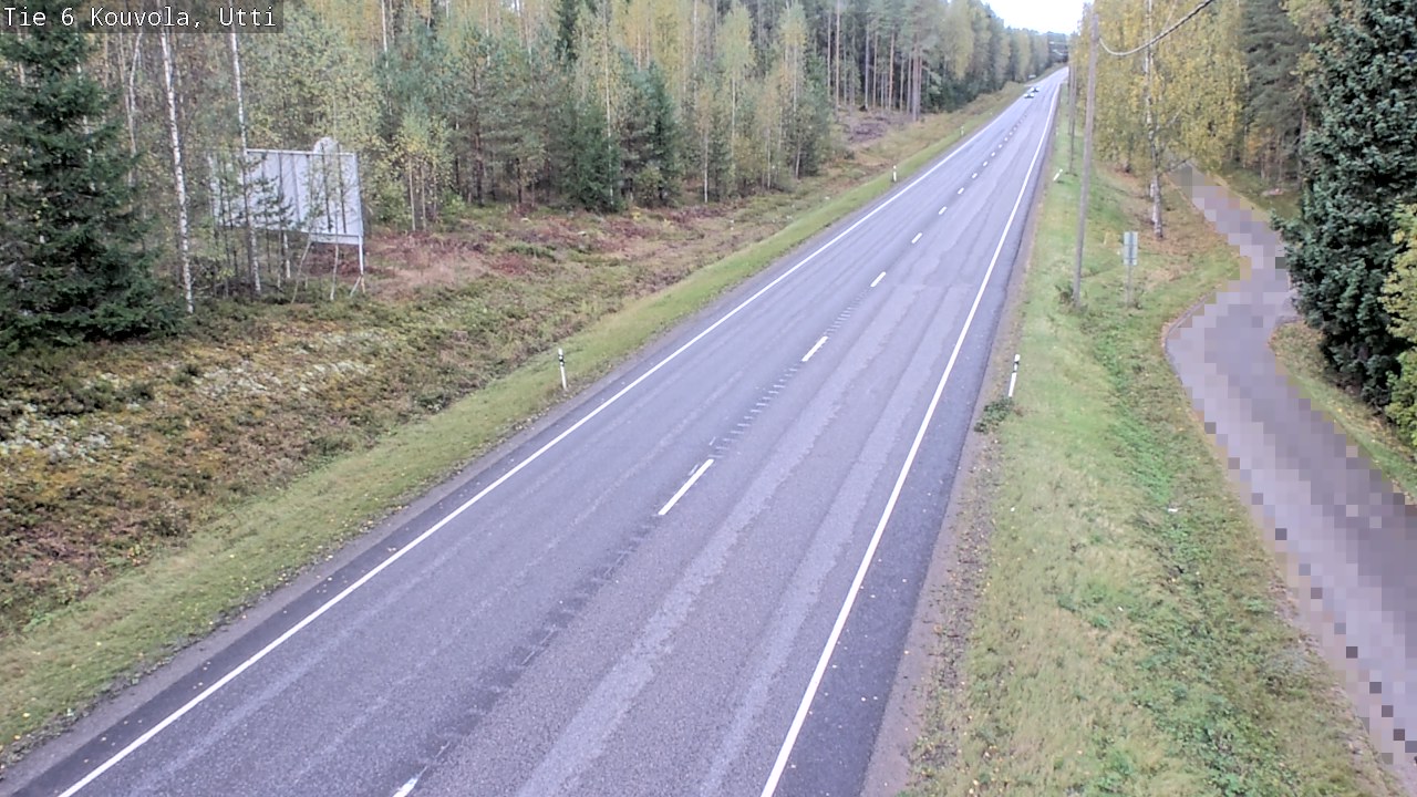 Weather Camera Image Road 6 Kouvola, Utti_YPS, Kouvola, Kymenlaakso