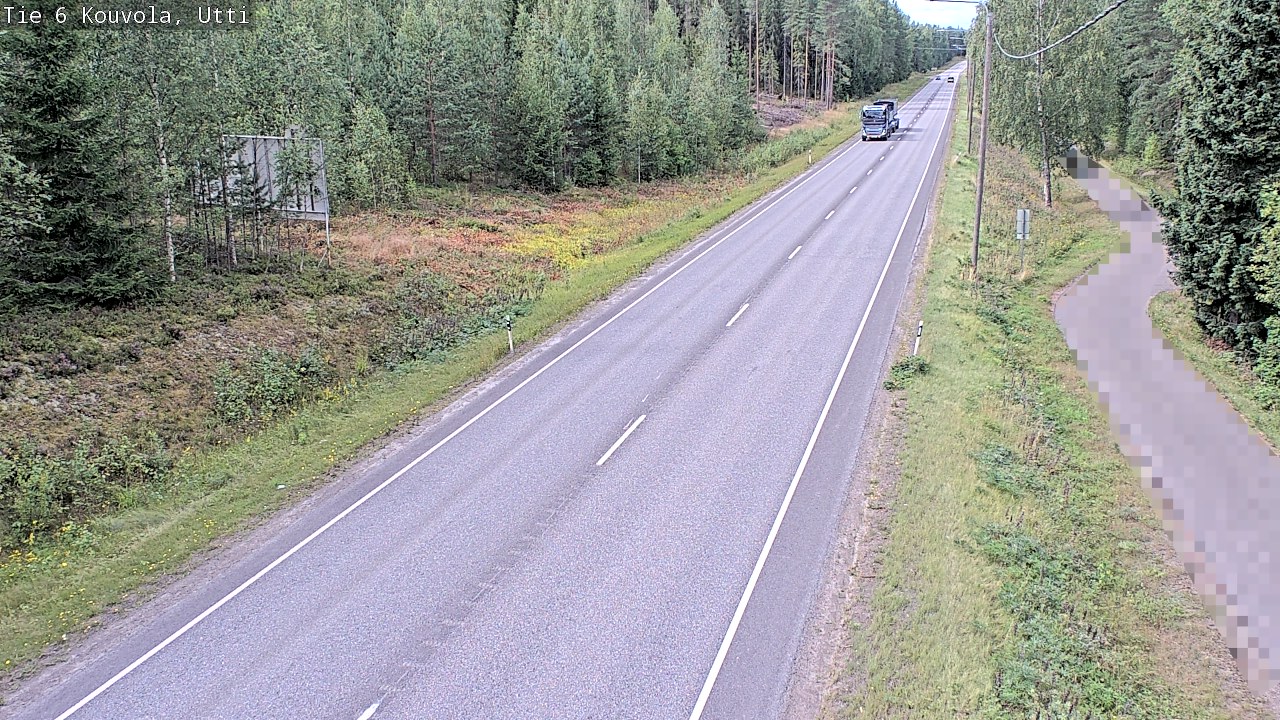 Weather Camera Image Road 6 Kouvola, Utti_YPS, Kouvola, Kymenlaakso