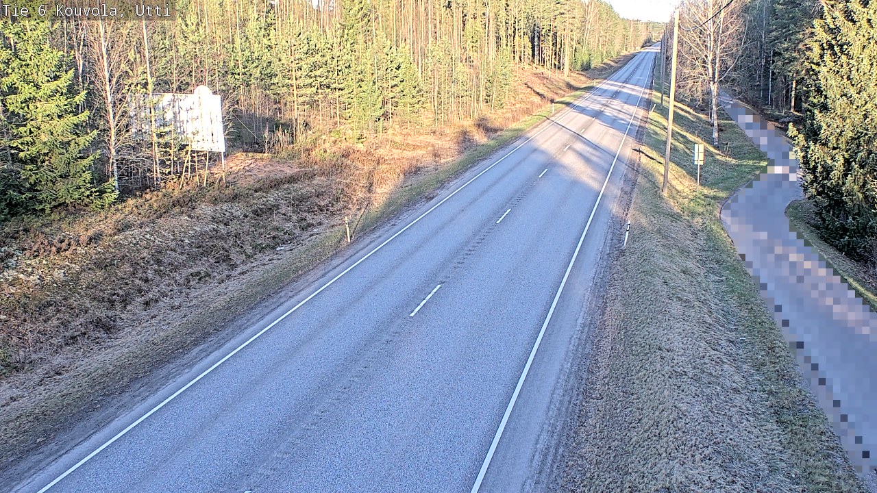 Weather Camera Image Road 6 Kouvola, Utti_YPS, Kouvola, Kymenlaakso