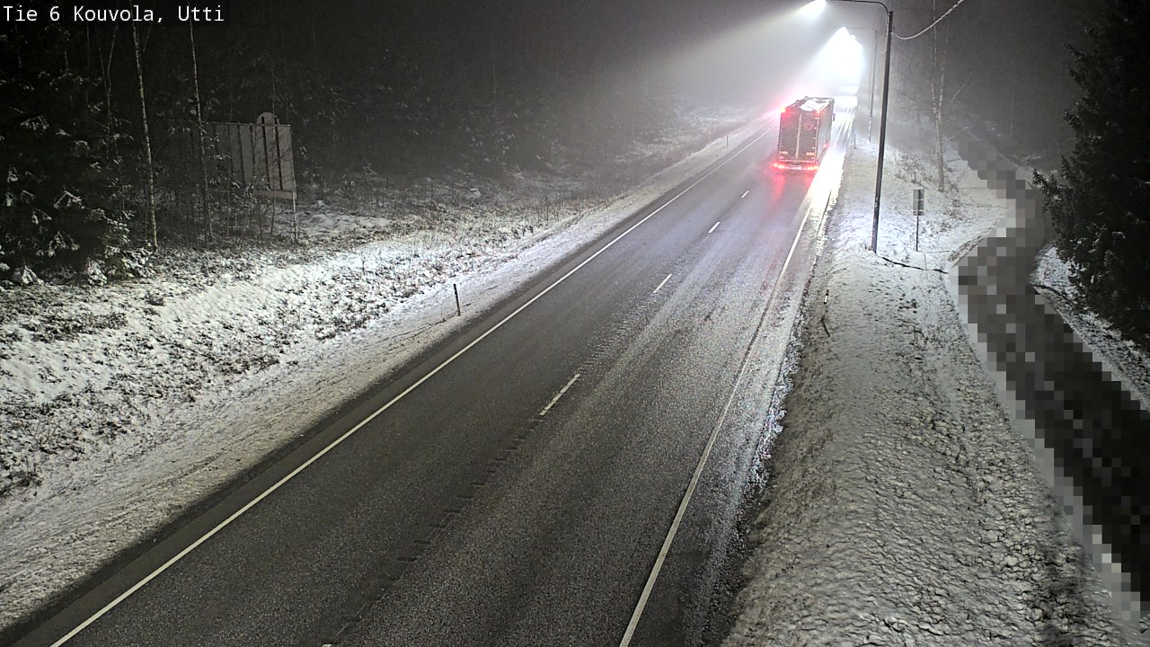 Weather Camera Image Väg 6 Kouvola, Uttis_YPS, Kouvola, Kymenlaakso