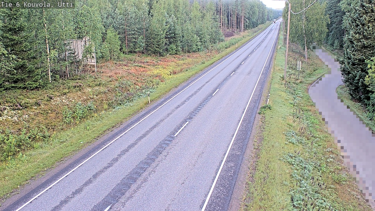 Weather Camera Image Road 6 Kouvola, Utti_YPS, Kouvola, Kymenlaakso
