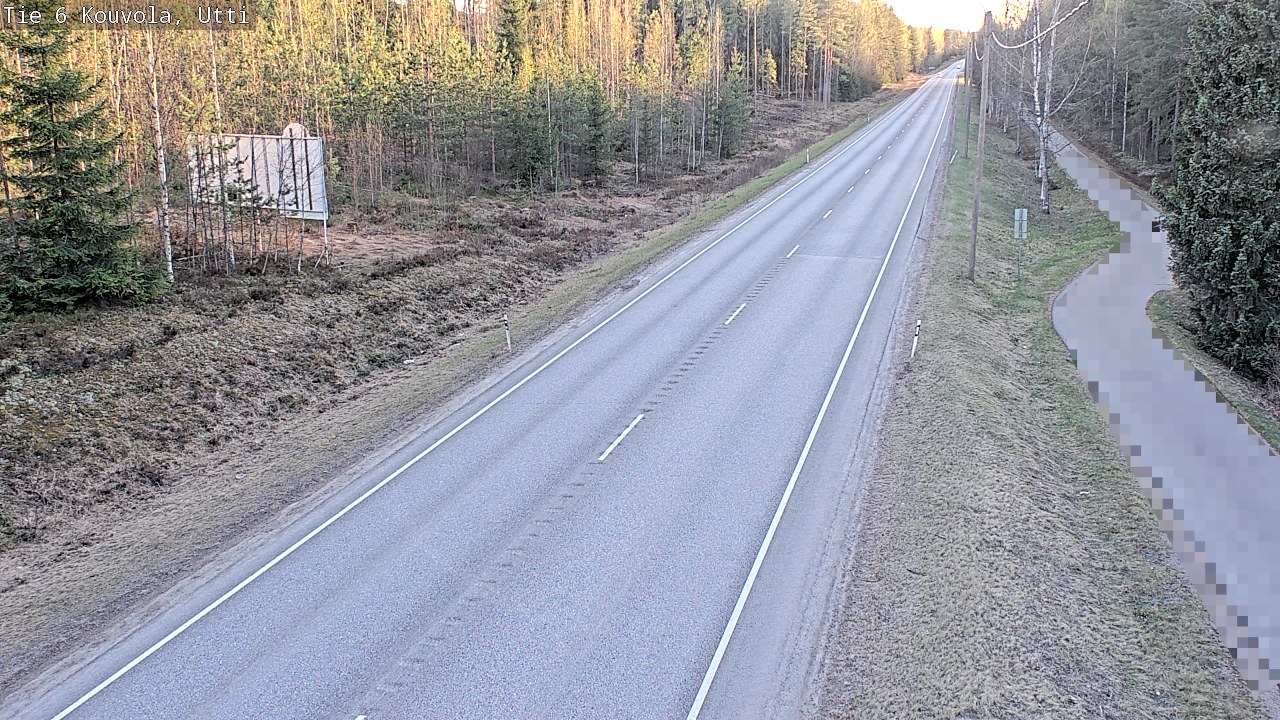 Weather Camera Image Väg 6 Kouvola, Uttis_YPS, Kouvola, Kymenlaakso