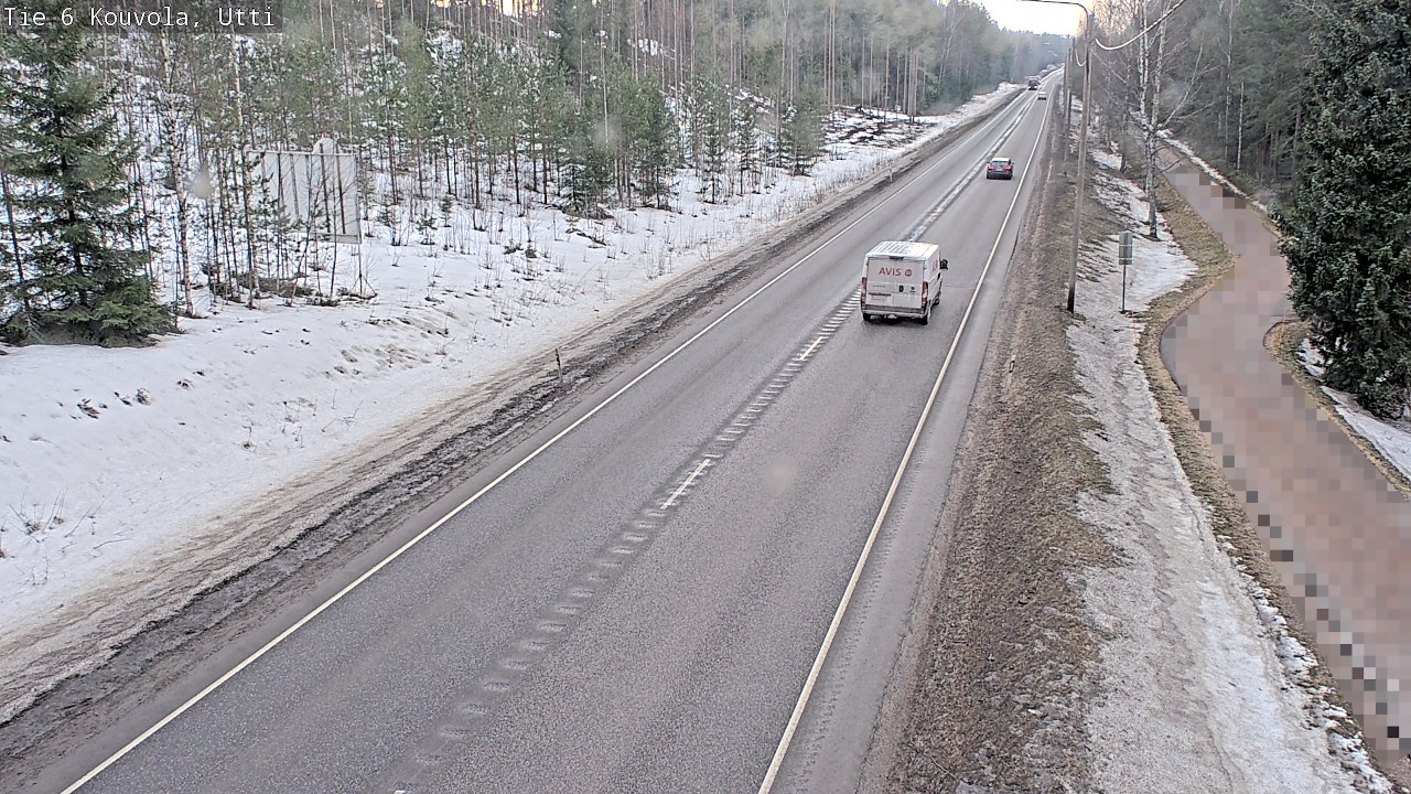 Weather Camera Image Road 6 Kouvola, Utti_YPS, Kouvola, Kymenlaakso
