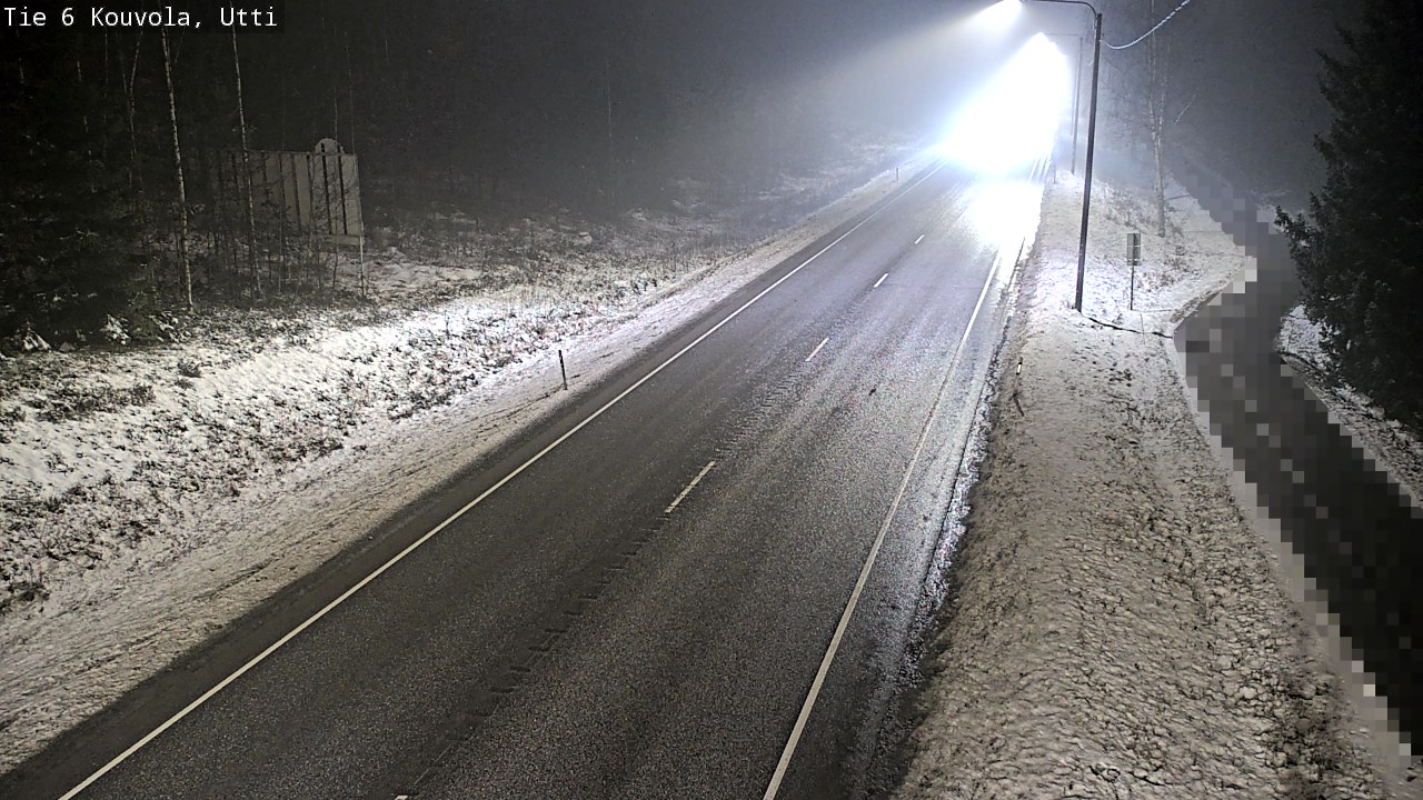 Weather Camera Image Väg 6 Kouvola, Uttis_YPS, Kouvola, Kymenlaakso
