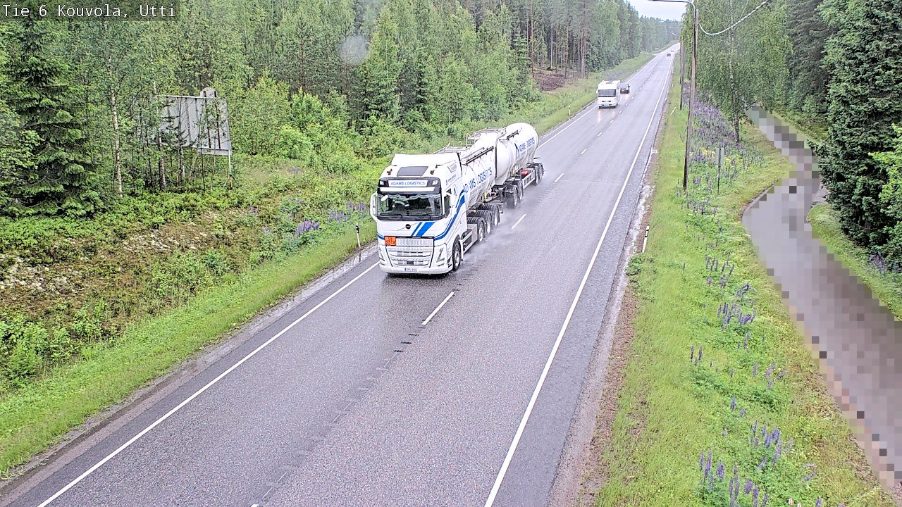 Weather Camera Image Väg 6 Kouvola, Uttis_YPS, Kouvola, Kymenlaakso