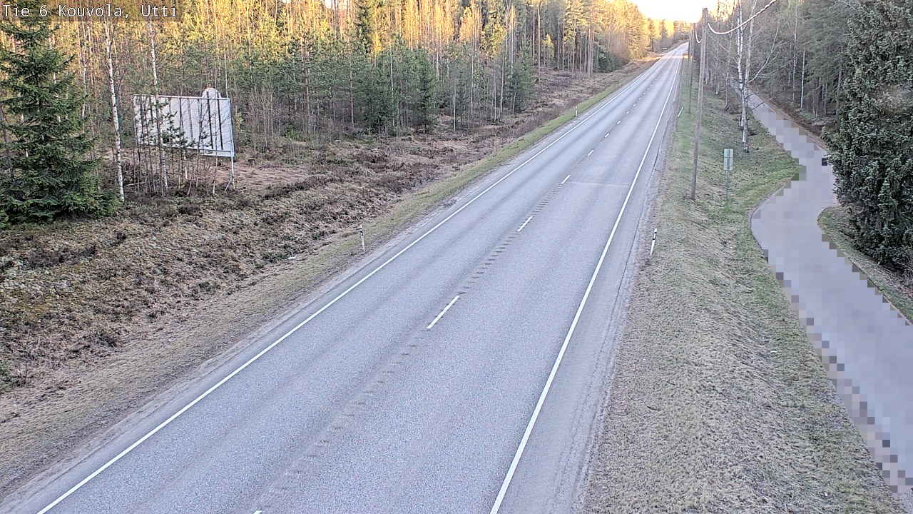 Weather Camera Image Väg 6 Kouvola, Uttis_YPS, Kouvola, Kymenlaakso