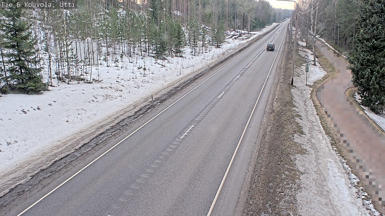 Weather Camera Image Road 6 Kouvola, Utti_YPS, Kouvola, Kymenlaakso