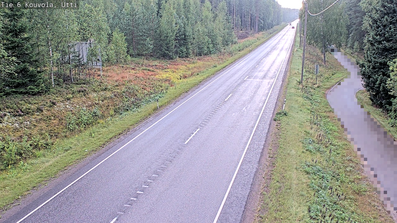 Weather Camera Image Road 6 Kouvola, Utti_YPS, Kouvola, Kymenlaakso
