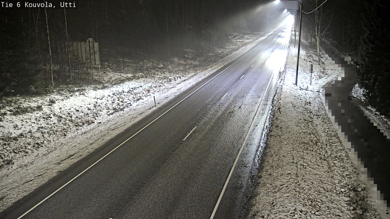 Weather Camera Image Väg 6 Kouvola, Uttis_YPS, Kouvola, Kymenlaakso