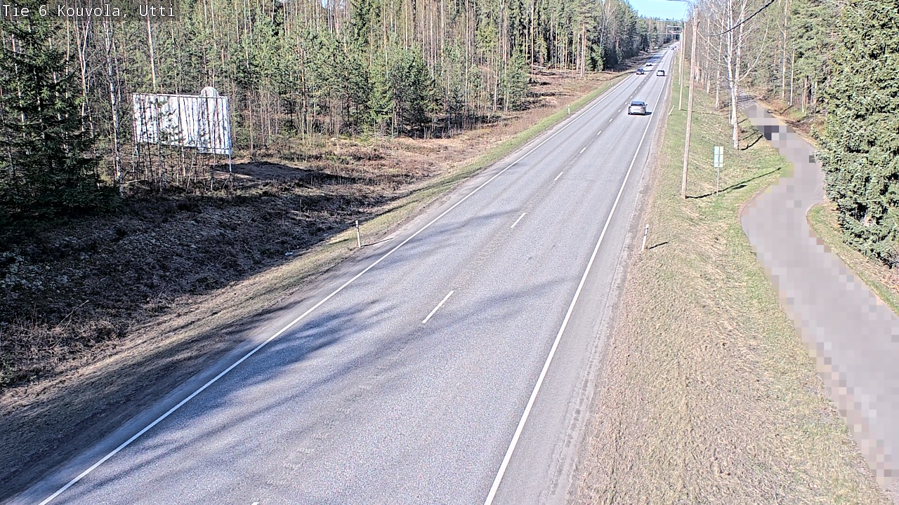 Weather Camera Image Road 6 Kouvola, Utti_YPS, Kouvola, Kymenlaakso