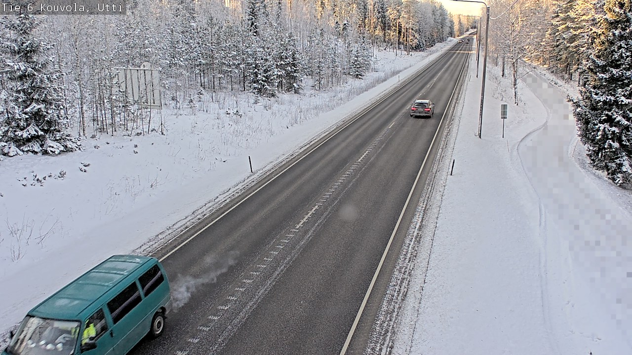 Weather Camera Image Road 6 Kouvola, Utti_YPS, Kouvola, Kymenlaakso