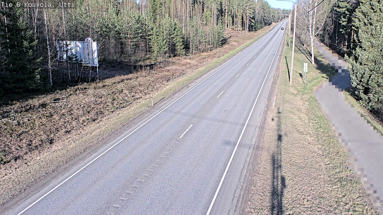 Weather Camera Image Road 6 Kouvola, Utti_YPS, Kouvola, Kymenlaakso