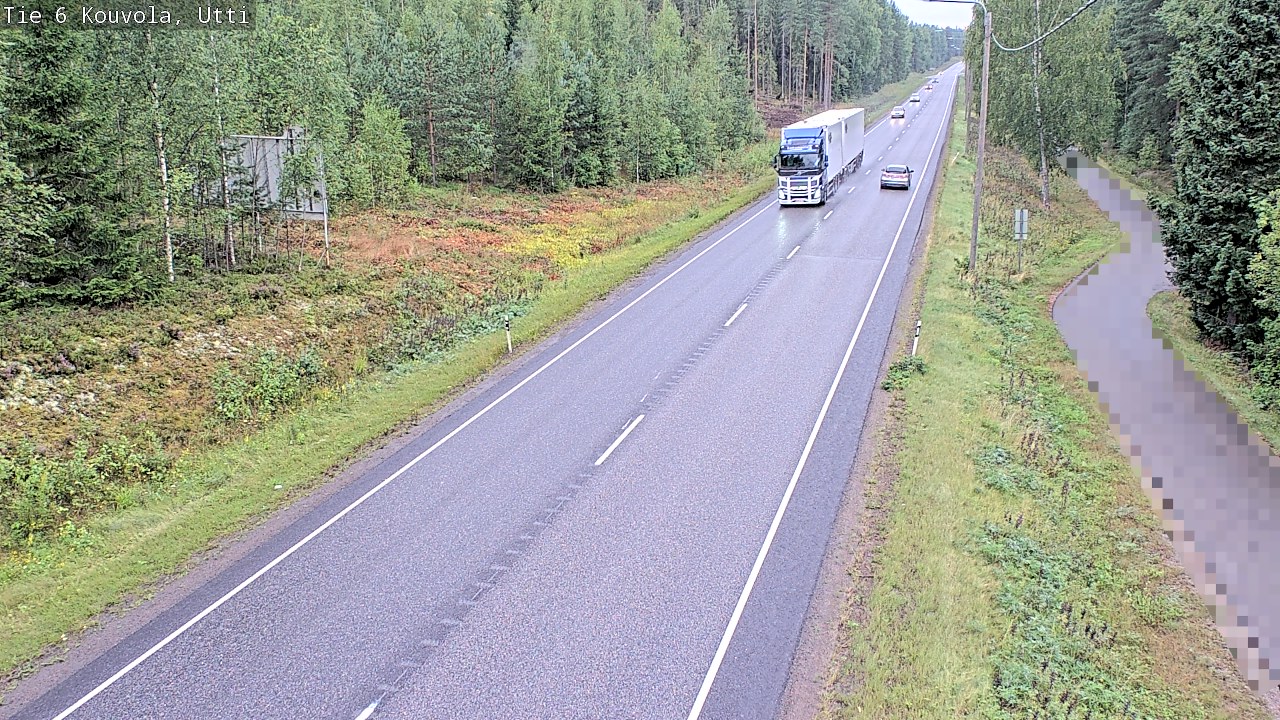 Weather Camera Image Road 6 Kouvola, Utti_YPS, Kouvola, Kymenlaakso