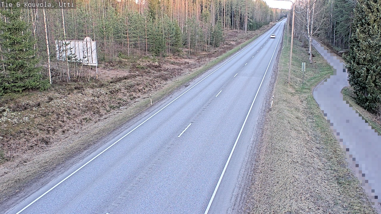Weather Camera Image Road 6 Kouvola, Utti_YPS, Kouvola, Kymenlaakso