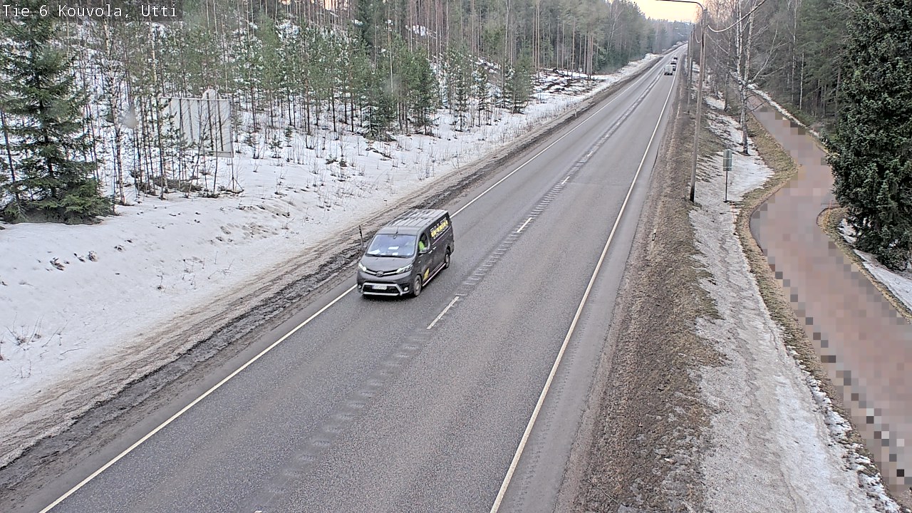 Weather Camera Image Road 6 Kouvola, Utti_YPS, Kouvola, Kymenlaakso
