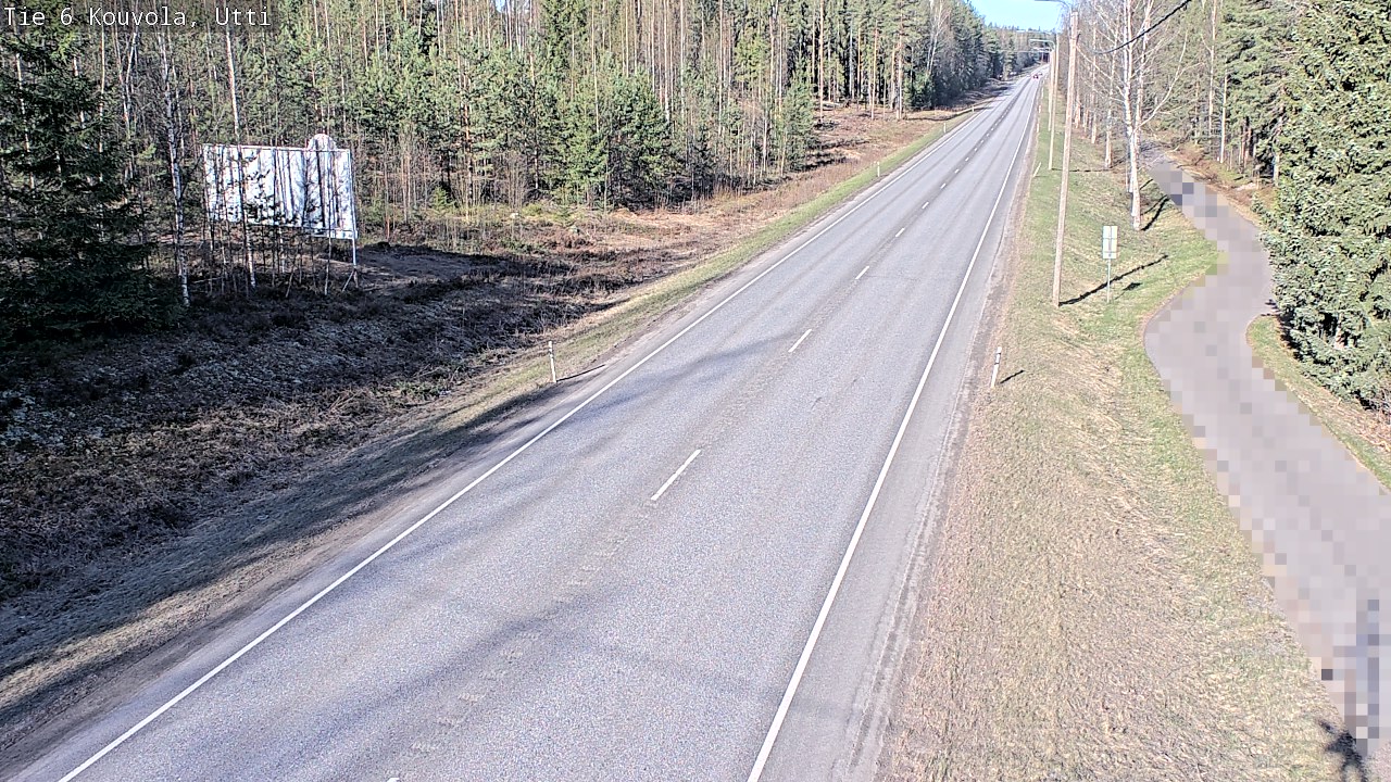 Weather Camera Image Road 6 Kouvola, Utti_YPS, Kouvola, Kymenlaakso